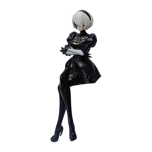 15CM NieR:Automata  Yorha No. 2  PVC Anime Action Figures Model Collection Ornament Anime Cartoon Model Toy Gift
